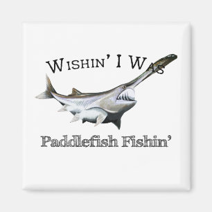 Imán Ojalá Yo Fuera Pescador De Paddle