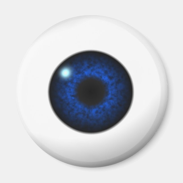 Imán ojo azul (Frente)