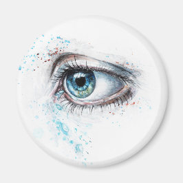 Imán Ojo azul lloroso (tristeza, simpatía y depresión)