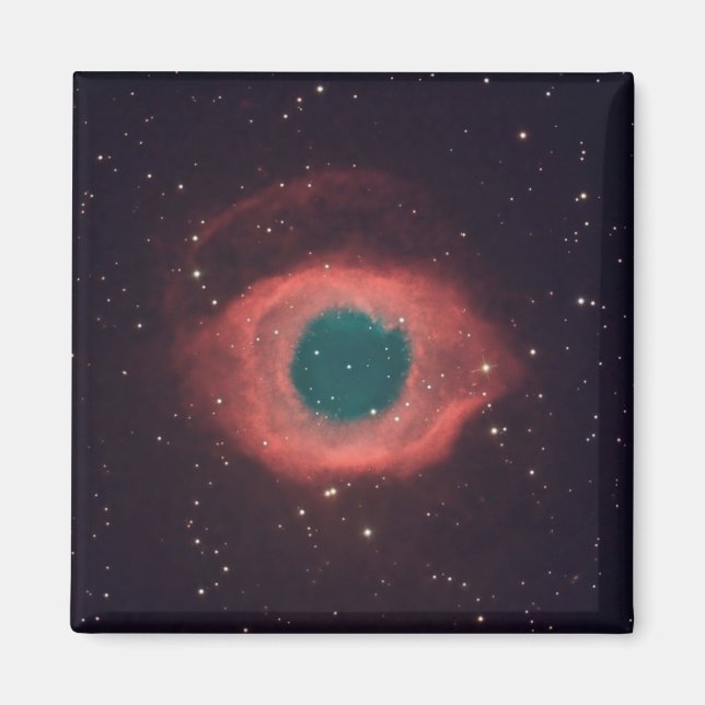 Imán Ojo de Dios Helix Nebula Magnet Espacial (Frente)