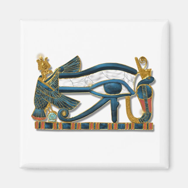 Imán Ojo de Horus Pectoral (Frente)