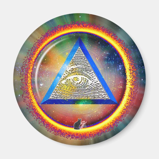 Imán Ojo de la Providencia (Frente)