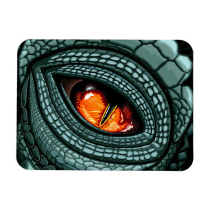 Imán Ojo de reptil depredador primitivo