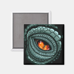Imán Ojo de reptil depredador primitivo