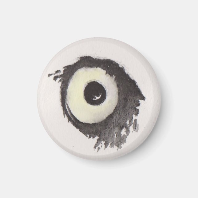 Imán Ojo del Búho – Colección Mirada (Frente)