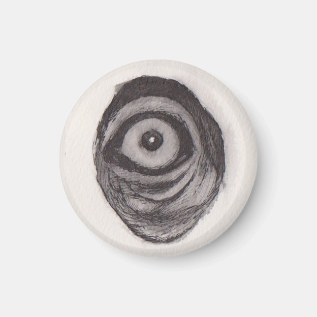 Imán Ojo del Mono – Colección de Miradas (Frente)