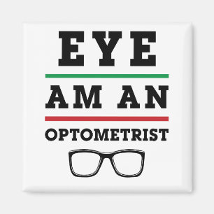 Imán Ojo otometrista divertida optometría