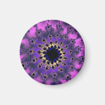 Ojo púrpura metálico