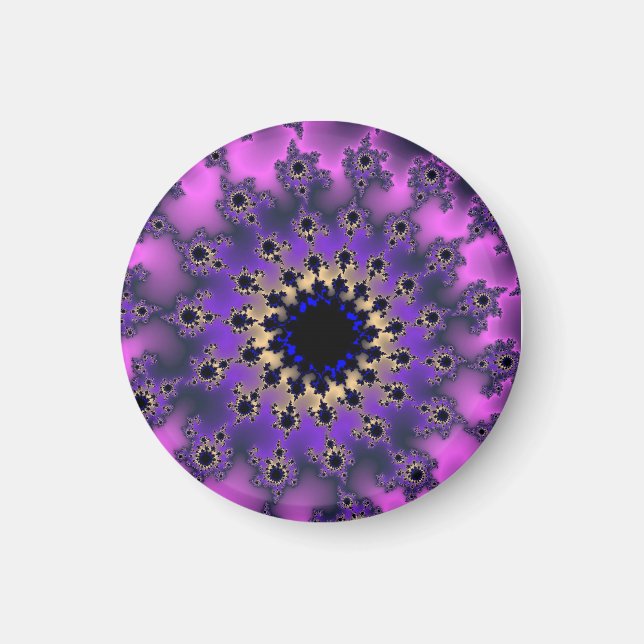 Imán Ojo púrpura metálico (Frente)