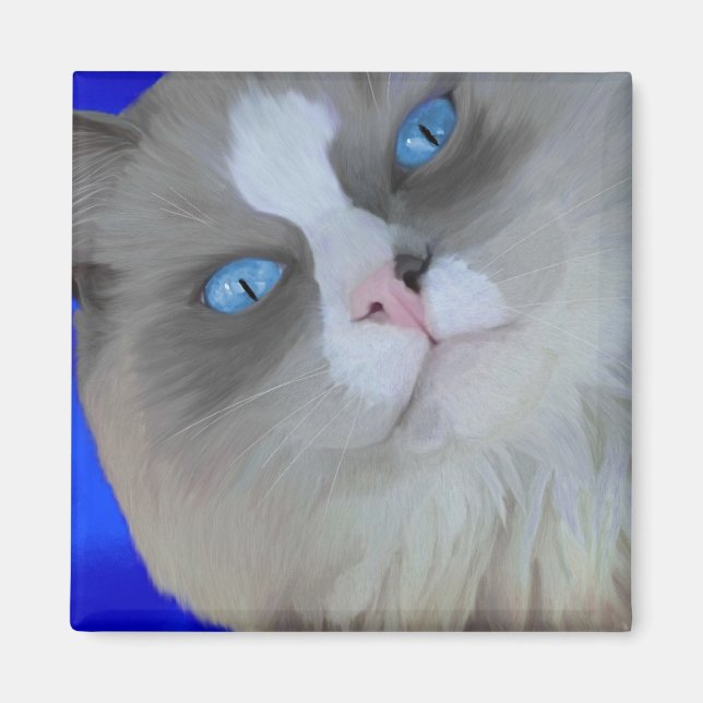 Imán Ojos azules (Frente)