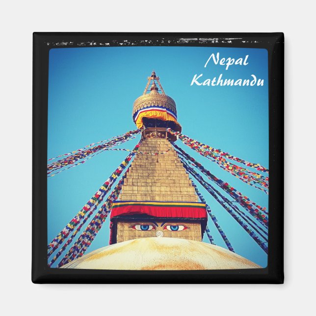 Imán Ojos de Buda, Stupa, Katmandú - Nepal (Frente)
