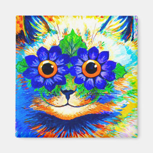 Imán Ojos de flor de gato