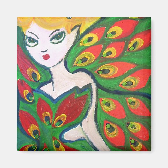 Imán ojos del bosque (Frente)