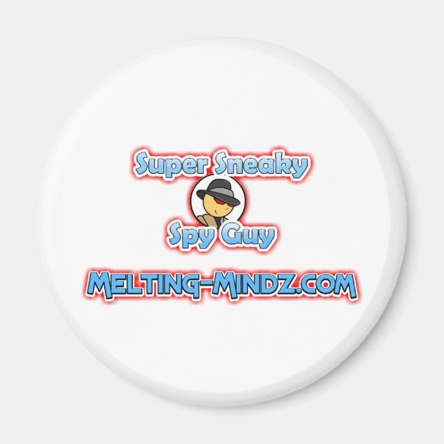 Imán Ojos rojos estrechos (Frente)