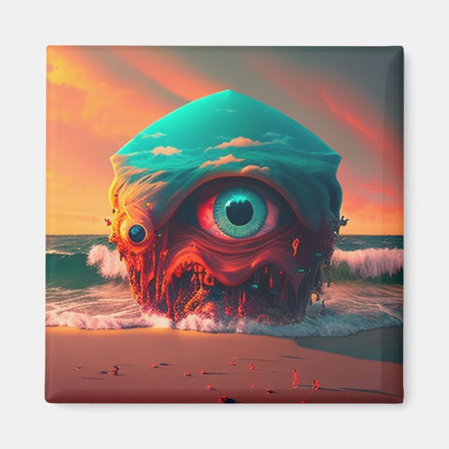 Imán Ojos sangrientos (Frente)