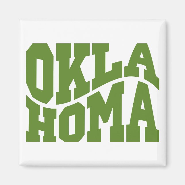 Imán Oklahoma (Frente)