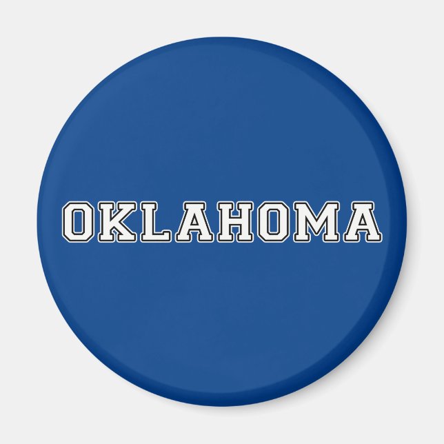 Imán Oklahoma (Frente)