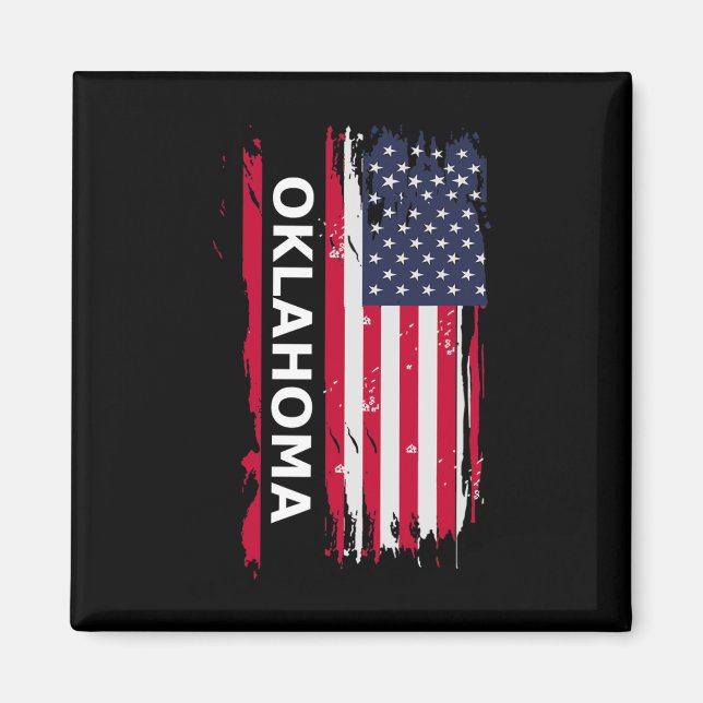 Imán Oklahoma Mens And Women's  (Frente)