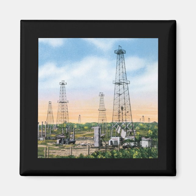 Imán Oklahoma vintage (Frente)