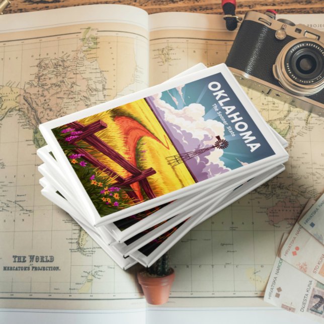 Imán Oklahoma vintage (Subido por el creador)