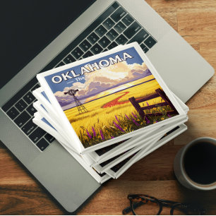Imán Oklahoma vintage