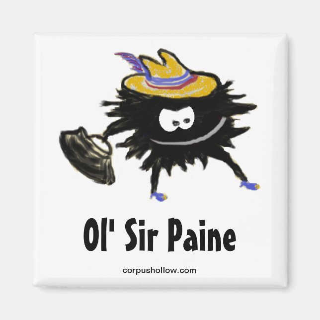 Imán Ol' Sir Paine Magnet (Frente)