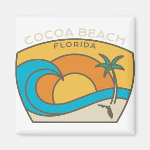 Imán Ola Cocoa Beach