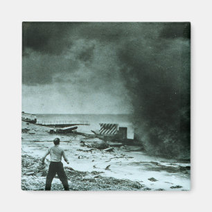 Imán Ola de huracán vintage