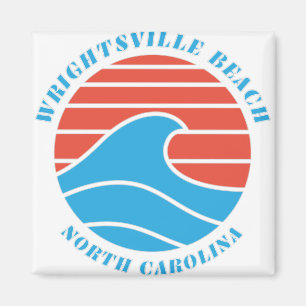 Imán Ola de surf de Wrightsville Beach