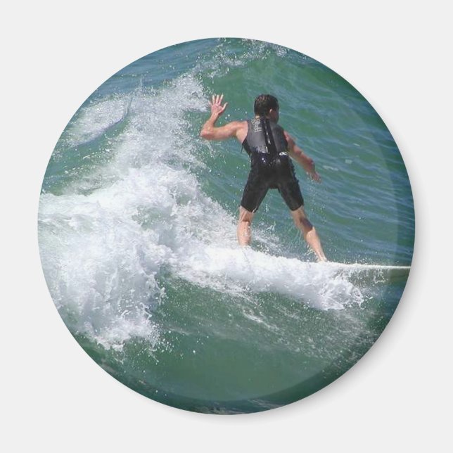 Imán Ola de Surfing (Frente)