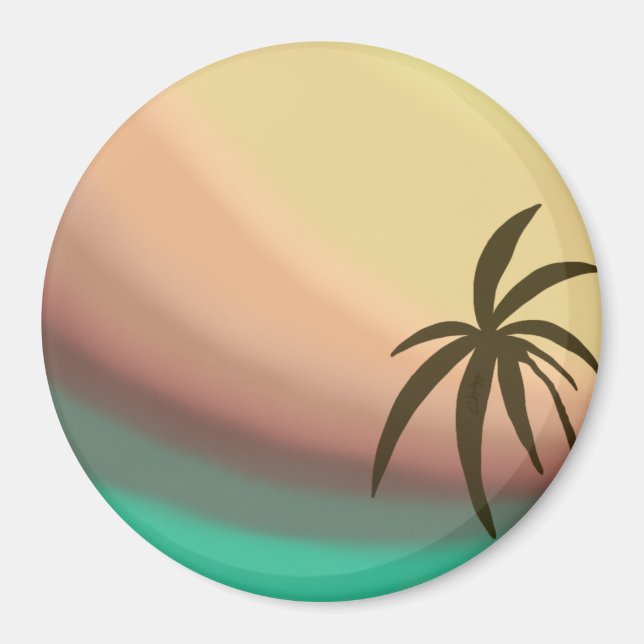 Imán Ola del desierto (Frente)