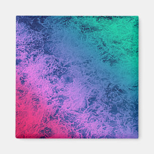 Imán ola multicolor, mármol azul, marina, pa de mármol
