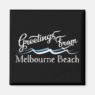 Imán Olas de agua de la playa de Melbourne