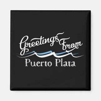Imán Olas de agua de Puerto Plata