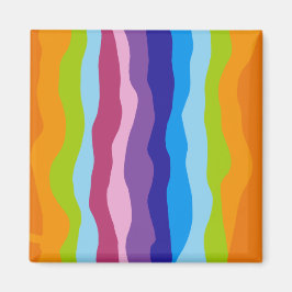 Imán Olas de colores