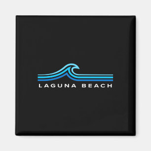 Imán Olas de Laguna beach ca vintage hombres mujeres ni