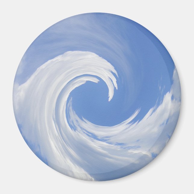 Imán Olas de nubes......... (Frente)