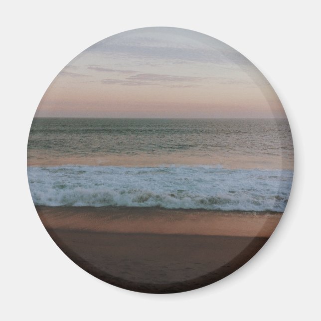 Imán Olas estrelladas en la playa de Malibu (Frente)