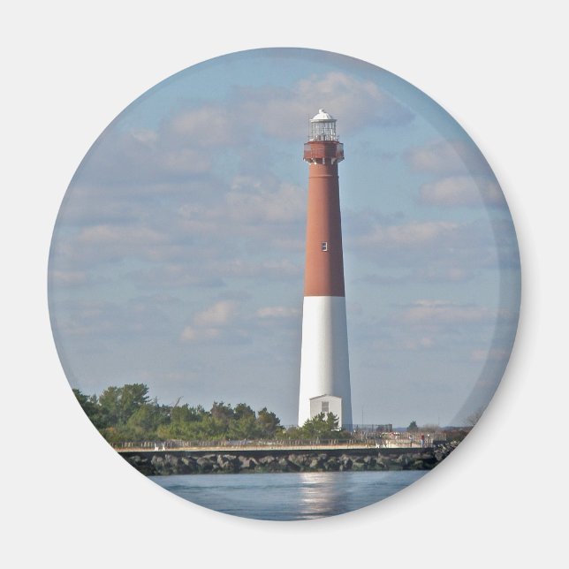 Imán "Old Barney" Barnegat Lighthouse LBI NJ (Frente)