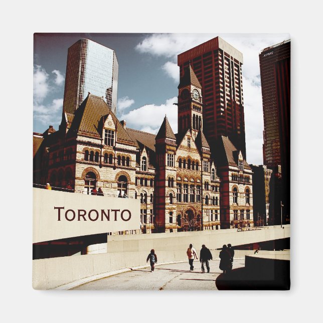 Imán Old City Hall, Toronto, Canadá (Frente)