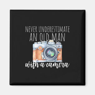 Imán Old Man With A Camera