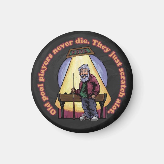 Imán Old Pool Players (Frente)