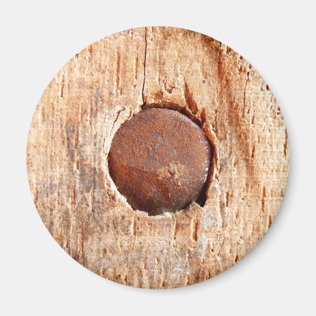 Imán Old Rusty Nail Fridge Magnet (Frente)