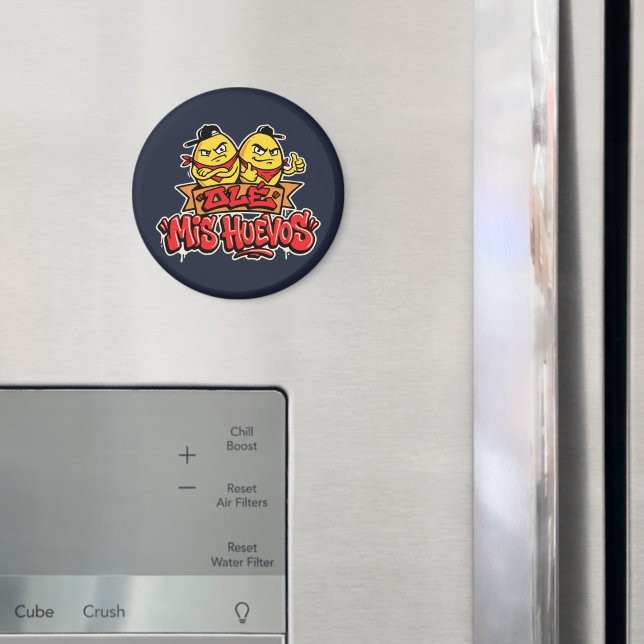 Imán Ole mis huevos 2 (In situ (nevera))