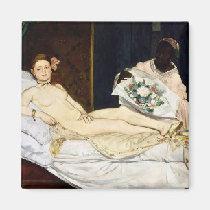 Imán Olimpia, Edouard Manet, 1863