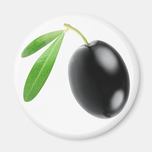 Imán Oliva negra (Frente)