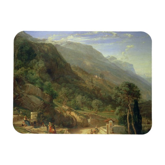 Imán Olivares en Varenna, Lago de Como, Italia, 1861 (o (Horizontal)