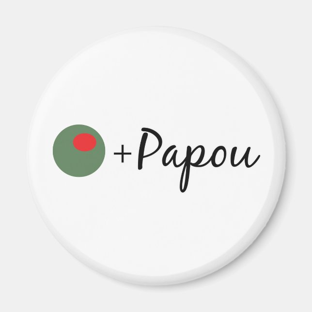 Imán Olive Papou (Frente)