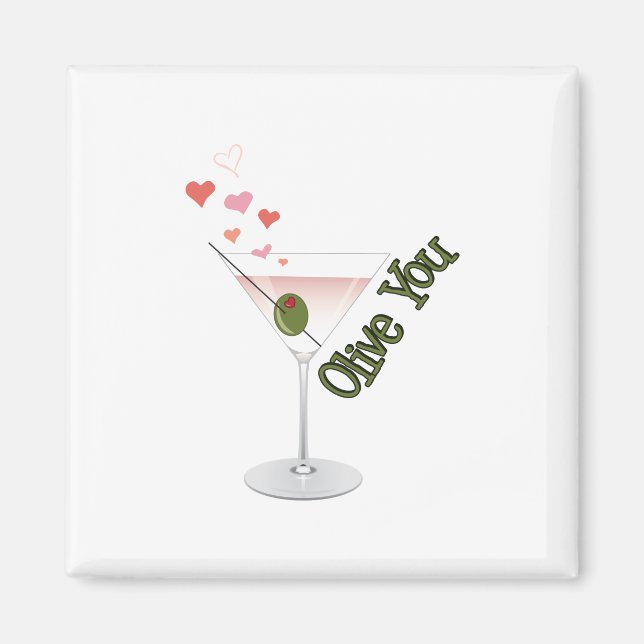 Imán Olive You (Frente)