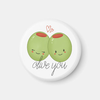 Imán Olive You Cute Magnet